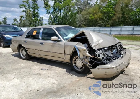 2000 Mercury Grand Marquis Ls z USA, uszkodzony, nr VIN 2MEFM75W6YX619802